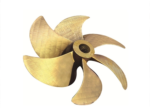 Hélice marina de bronce multipalas