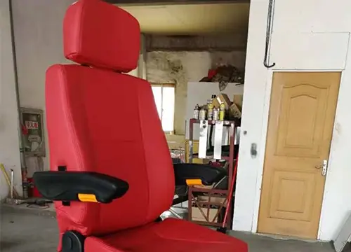 Silla de conducción marina para barco
