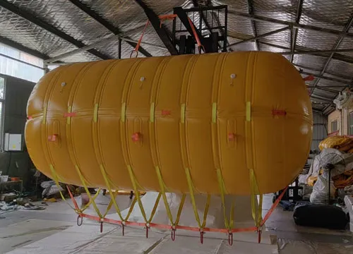 Bolsa de flotación de elevación por aire submarino de 35T para salvamento