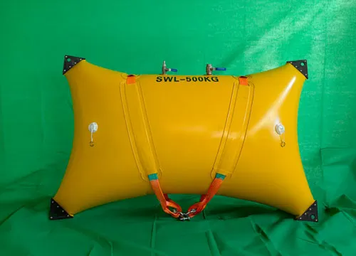 Bolsa de elevación neumática de PVC de 1 tonelada para salvamento submarino