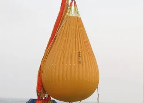 Bolsa de agua de 100T para prueba de carga de grúa con celda de carga