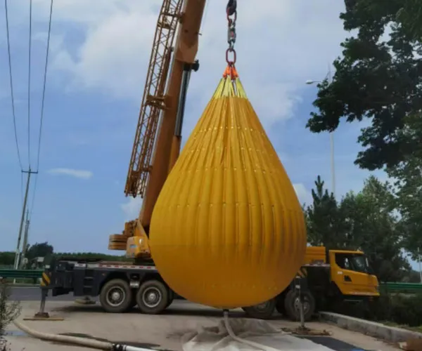 bolsa de agua para prueba de carga