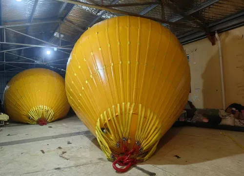 Bolsa de peso llena de agua para prueba de carga de grúa de 35T
