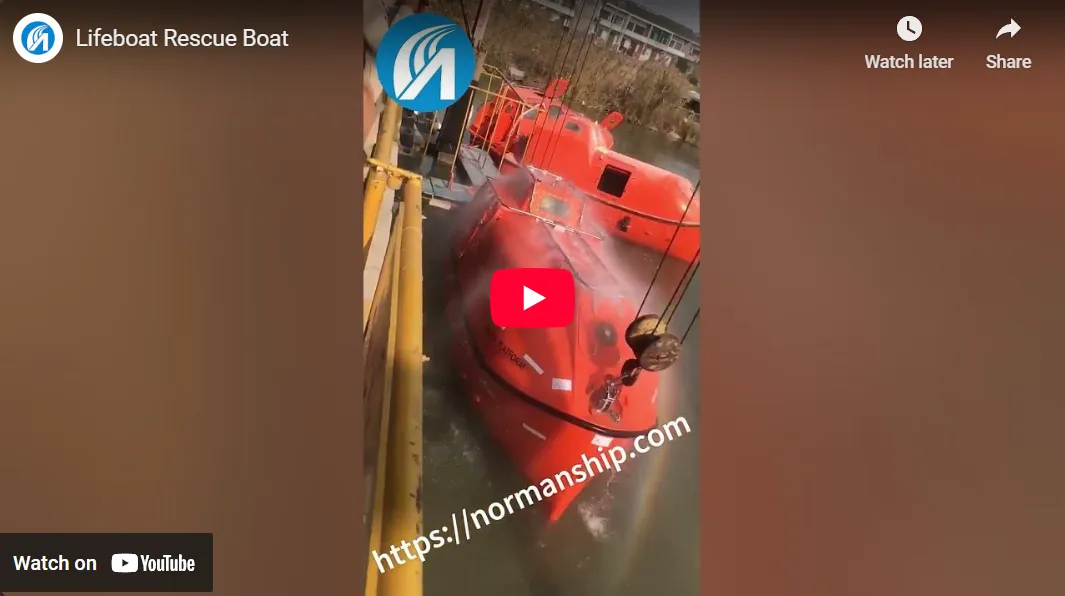 Bote salvavidas de rescate