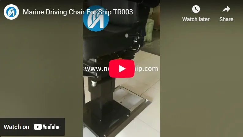Silla de conducción marina para barco TR003